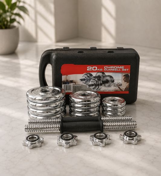 Adjustable Dumbbell Set 20 KG